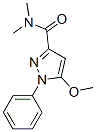 N,N-Dimethyl-5-methoxy-1-phenyl-1H-pyrazole-3-carboxamide CAS#: 55228-52-9