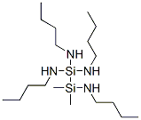 N,N',N'',N'''-(1,1-dimethyl-1-disilanyl-2-ylidyne)tetrabutylamine CAS#: 53446-25-6