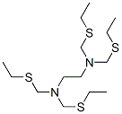 N,N,N',N'-Tetra(ethylthiomethyl)ethylenediamine CAS#: 5752-43-2