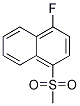 Naphthalene, 1-fluoro-4-(Methylsulfonyl)- CAS#: 59080-18-1