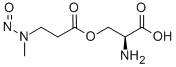 O-(N-Nitroso-N-methyl-beta-alanyl)-L-serine CAS#: 52977-61-4