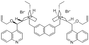 O,O'-DIALLYL-N,N'-(2,7-NAPHTHALENEDIYLDIMETHYL)BIS(HYDROCINCHONIDINIUM)DIBROMIDE CAS#: 480427-57-4