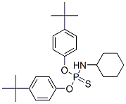 O,O-bis(4-tert-butylphenyl) N-cyclohexylphosphoramidothioate CAS#: 55526-73-3
