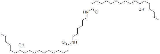 Octadecanamide, N,N-1,6-hexanediylbis12-hydroxy- CAS#: 55349-01-4