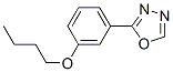 Oxadiazole, 1,3,4-, 2-(m-butoxyphenyl)-, CAS#: 5378-31-4