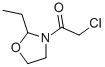 Oxazolidine, 3-(chloroacetyl)-2-ethyl- (9CI) CAS#: 52836-77-8