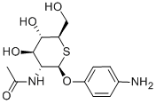 P-AMINOPHENYL-N-ACETYL-B-D-THIOGLUCOSAMI NIDE CAS#: 52722-51-7