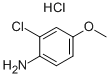 P-ANISIDINE, 2-CHLORO-, HYDROCHLORIDE CAS#: 5407-52-3