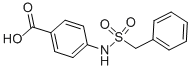P-(BENZYLSULFONAMIDO)BENZOIC ACID CAS#: 536-95-8