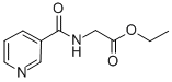 (PYRIDINE-3-CARBONYL)-AMINO-ACETIC ACID ETHYL ESTER CAS#: 54466-74-9