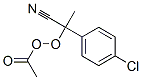 Peracetic acid 1-(4-chlorophenyl)-1-cyanoethyl ester CAS#: 58422-80-3