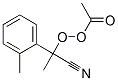 Peracetic acid 1-cyano-1-(2-methylphenyl)ethyl ester CAS#: 58422-67-6
