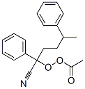 Peracetic acid 1-cyano-1,4-diphenylpentyl ester CAS#: 58422-77-8