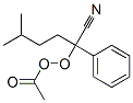 Peracetic acid 1-cyano-4-methyl-1-phenylpentyl ester CAS#: 58422-74-5
