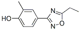 Phenol, 4-(5-ethyl-1,2,4-oxadiazol-3-yl)-2-methyl- (9CI) CAS#: 475651-47-9