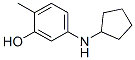 Phenol, 5-(cyclopentylamino)-2-methyl- (9CI) CAS#: 437702-30-2