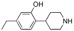 Phenol, 5-ethyl-2-(4-piperidinyl)- (9CI) CAS#: 443143-59-7