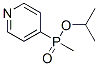 Phosphinic acid, methyl-4-pyridinyl-, 1-methylethyl ester (9CI) CAS#: 404380-38-7