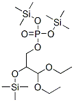 Phosphoric acid 3,3-diethoxy-2-(trimethylsilyloxy)propylbis(trimethylsilyl) ester CAS#: 55282-72-9