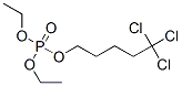 Phosphoric acid diethyl 5,5,5-trichloropentyl ester CAS#: 682-70-2
