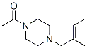 Piperazine, 1-acetyl-4-(2-methyl-2-butenyl)- (9CI) CAS#: 416893-44-2