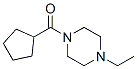 Piperazine, 1-(cyclopentylcarbonyl)-4-ethyl- (9CI) CAS#: 546090-48-6