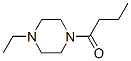 Piperazine, 1-ethyl-4-(1-oxobutyl)- (9CI) CAS#: 546077-37-6