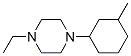 Piperazine, 1-ethyl-4-(3-methylcyclohexyl)- (9CI) CAS#: 415972-43-9