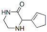 Piperazinone, 3-(1-cyclopenten-1-yl)- (9CI) CAS#: 476364-38-2