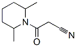 Piperidine, 1-(cyanoacetyl)-2,6-dimethyl- (9CI) CAS#: 549474-88-6