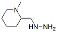 Piperidine, 2-(hydrazinomethyl)-1-methyl- (9CI) CAS#: 432518-29-1