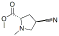 Proline, 4-cyano-1-methyl-, methyl ester, trans- (9CI) CAS#: 53386-75-7