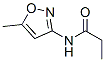 Propanamide, N-(5-methyl-3-isoxazolyl)- (9CI) CAS#: 551909-22-9