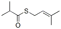 Propanethioic acid, 2-methyl-, S-(3-methyl-2-butenyl) ester CAS#: 53626-94-1