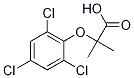 Propanoic acid, 2-Methyl-2-(2,4,6-trichlorophenoxy)- CAS#: 53625-00-6
