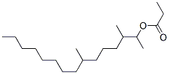 Propionic acid 1,2,6-trimethyltetradecyl ester CAS#: 59056-75-6