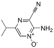 Pyrazinecarbonitrile, 3-amino-6-(1-methylethyl)-, 4-oxide (9CI) CAS#: 50627-15-1