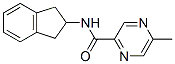 Pyrazinecarboxamide, N-(2,3-dihydro-1H-inden-2-yl)-5-methyl- (9CI) CAS#: 450350-42-2