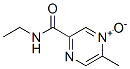 Pyrazinecarboxamide, N-ethyl-5-methyl-, 4-oxide (9CI) CAS#: 51037-29-7