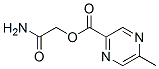 Pyrazinecarboxylic acid, 5-methyl-, 2-amino-2-oxoethyl ester (9CI) CAS#: 452944-02-4