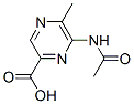 Pyrazinecarboxylic acid, 6-(acetylamino)-5-methyl- (9CI) CAS#: 408533-72-2