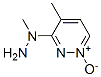 Pyridazine, 4-methyl-3-(1-methylhydrazino)-, 1-oxide (9CI) CAS#: 501074-36-8