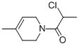 Pyridine, 1-(2-chloro-1-oxopropyl)-1,2,3,6-tetrahydro-4-methyl- (9CI) CAS#: 54152-09-9
