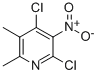 Pyridine,2,4-dichloro-5,6-dimethyl-3-nitro- CAS#: 437384-55-9