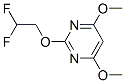 Pyrimidine, 2-(2,2-difluoroethoxy)-4,6-dimethoxy- (9CI) CAS#: 552882-12-9