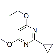 Pyrimidine, 2-cyclopropyl-4-methoxy-6-(1-methylethoxy)- (9CI) CAS#: 552882-10-7