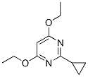 Pyrimidine, 2-cyclopropyl-4,6-diethoxy- (9CI) CAS#: 552881-09-1