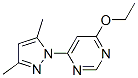 Pyrimidine, 4-(3,5-dimethyl-1H-pyrazol-1-yl)-6-ethoxy- (9CI) CAS#: 413620-37-8