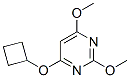 Pyrimidine, 4-(cyclobutyloxy)-2,6-dimethoxy- (9CI) CAS#: 552880-83-8