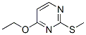 Pyrimidine, 4-ethoxy-2-(methylthio)- (9CI) CAS#: 49844-89-5